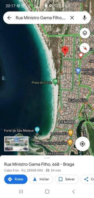 Apartmán Lindissimo Apartamento, Ar Condic, 7 Min Da Praia! Cabo Frio Exteriér fotografie